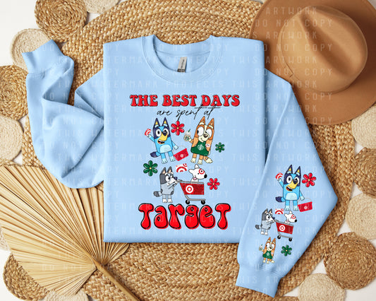 The Best Days are Spent at Target Graphic Tee