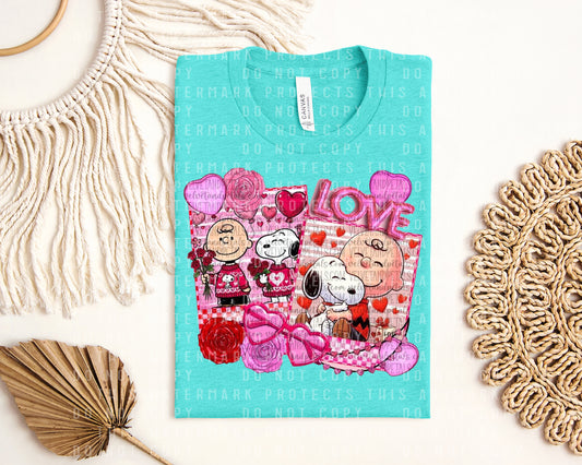 Love Snoopy Graphic Tee