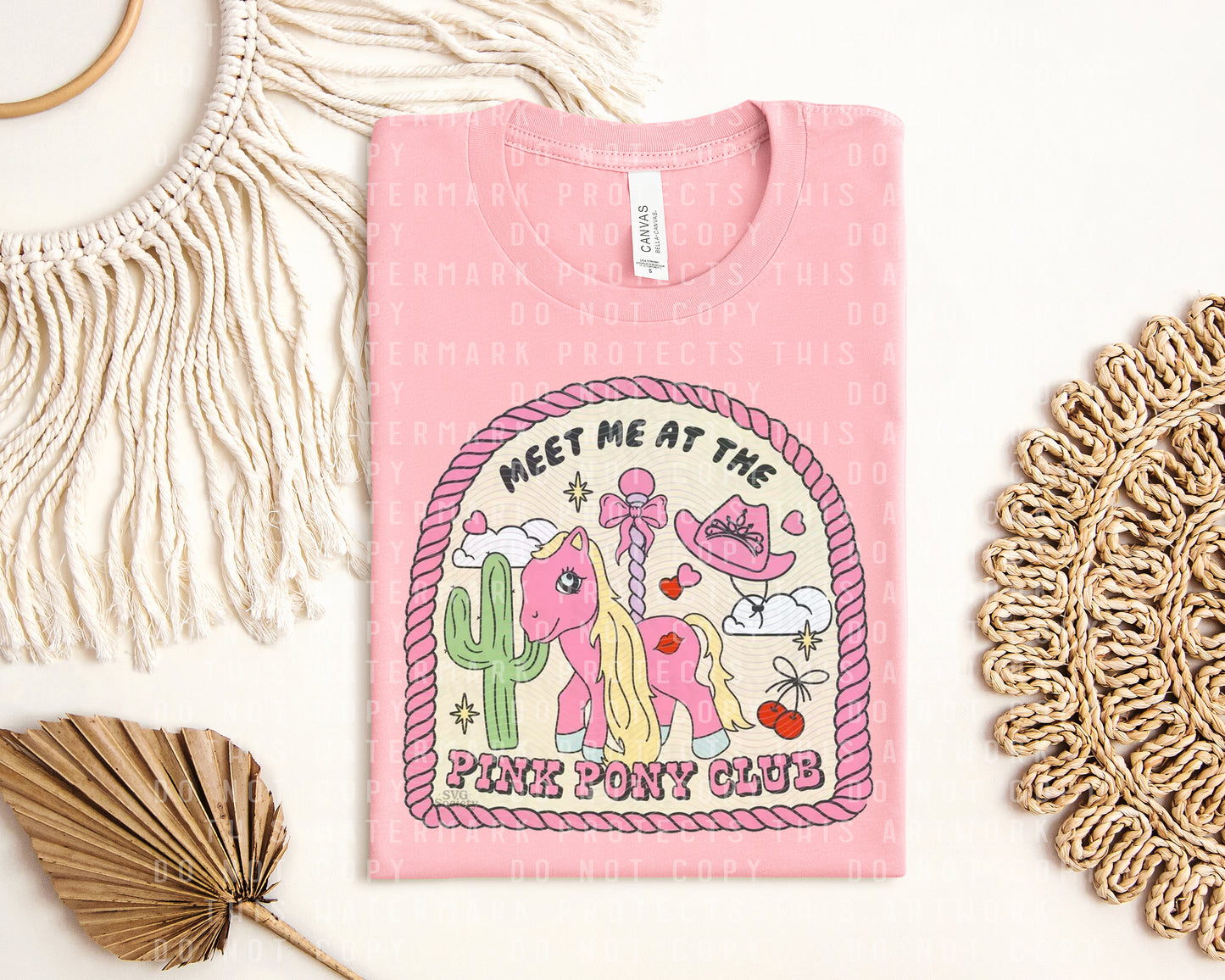 Meet Me at the Pink Pony Club Graphic Tee