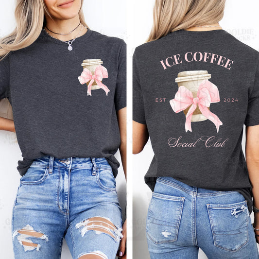 Ice Coffee Social Club Graphic Tee