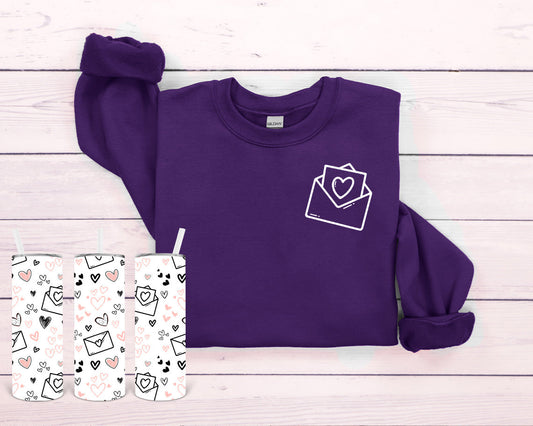 Love Letter Doodle Graphic Tee Graphic Tee