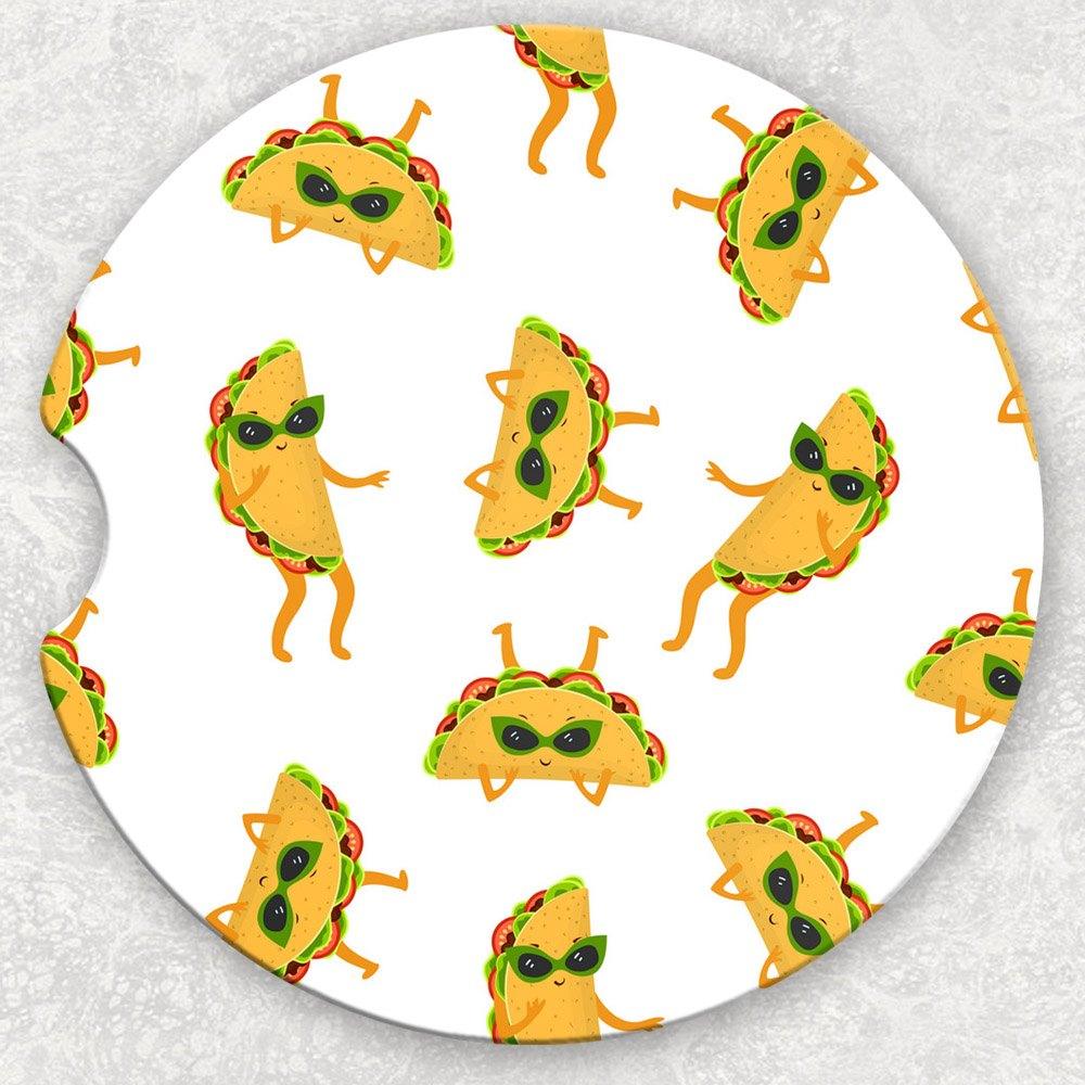 Car Coaster Set - Tacos