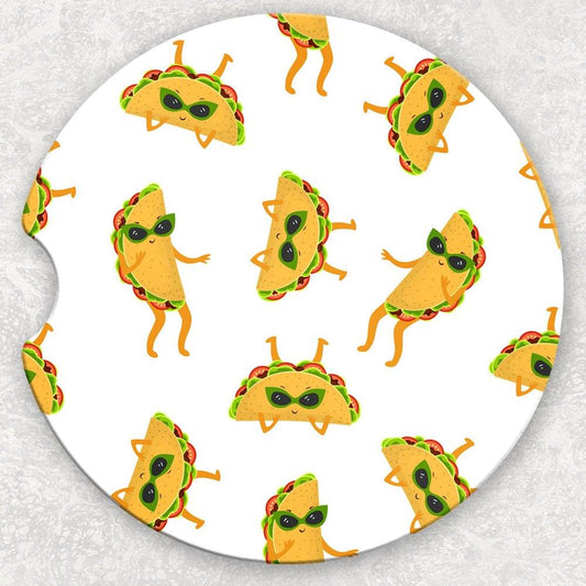 Car Coaster Set - Tacos