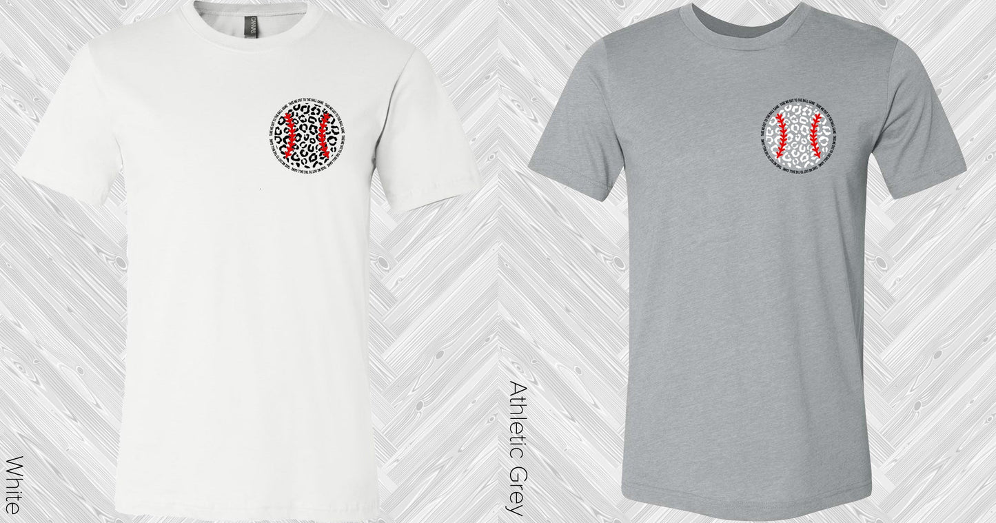 Take Me Out To The Ball Game Graphic Tee Graphic Tee
