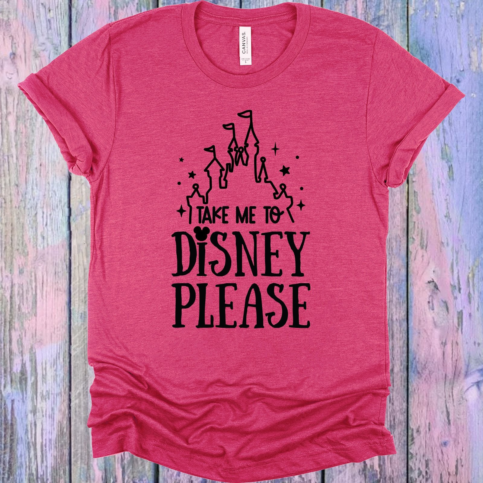 Take Me To Disney Please Graphic Tee Graphic Tee