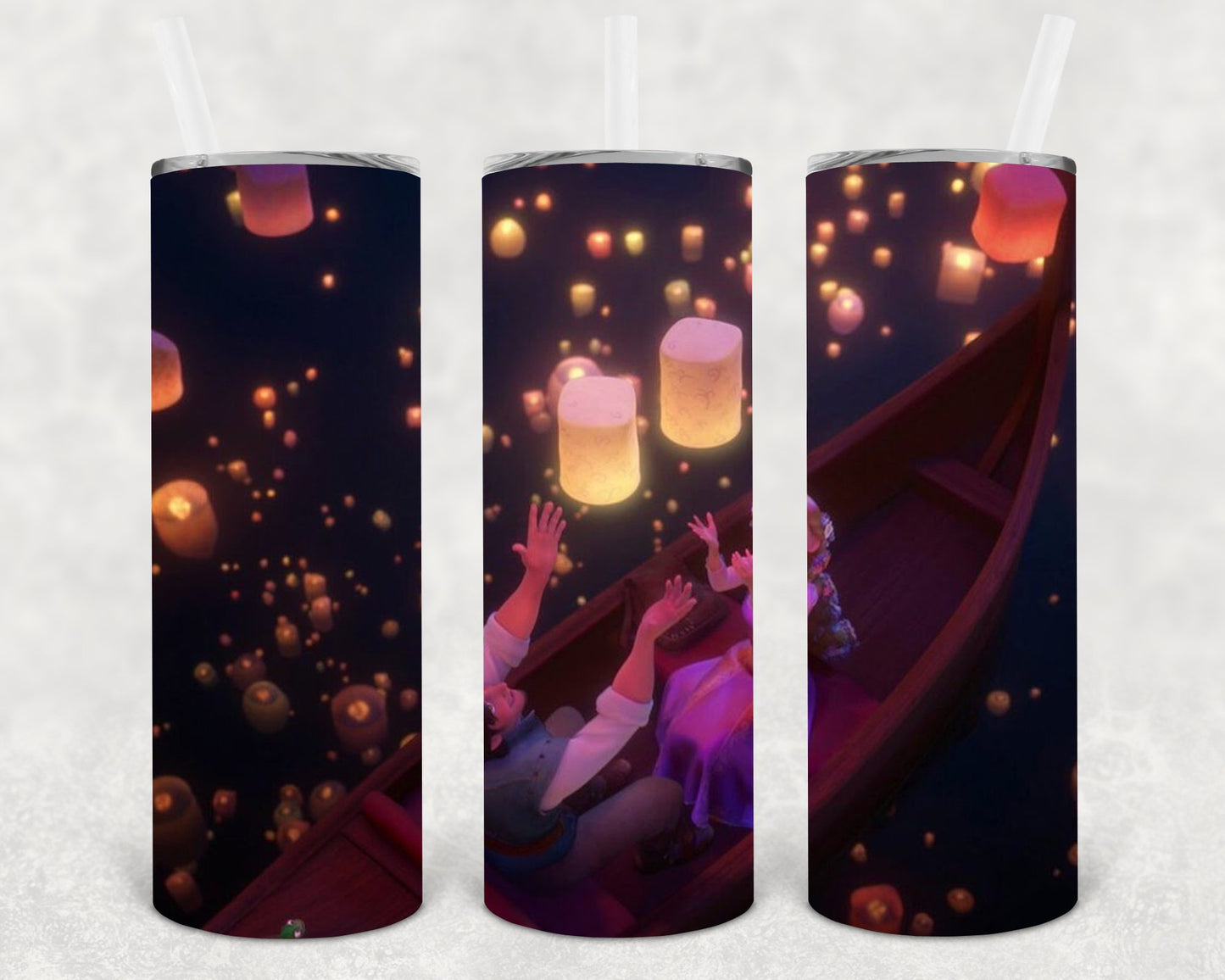 Tangled 20 Oz Skinny Tumbler