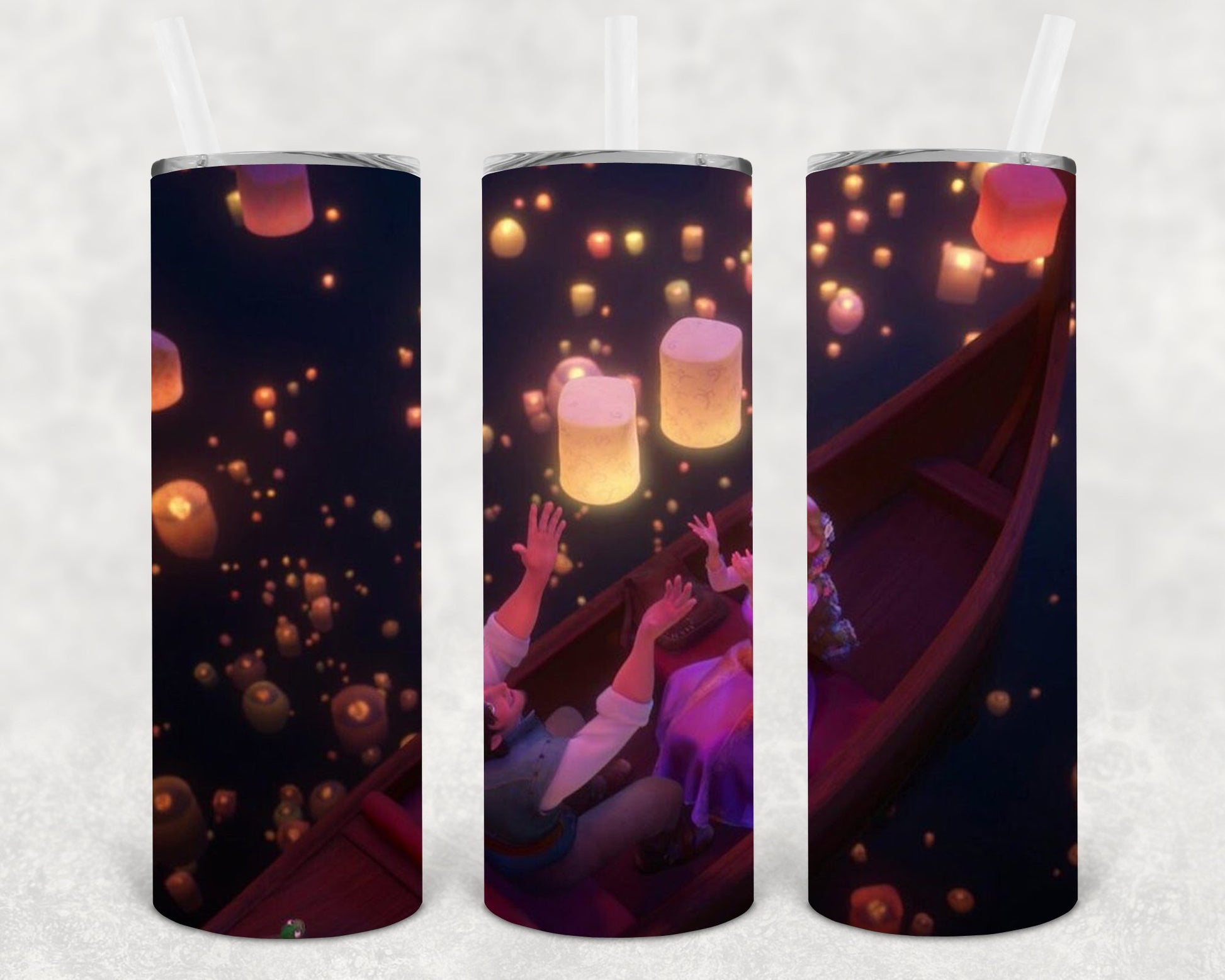 Tangled 20 Oz Skinny Tumbler