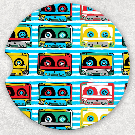 Car Coaster Set - Tapes