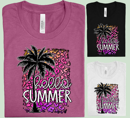 Hello Summer Graphic Tee