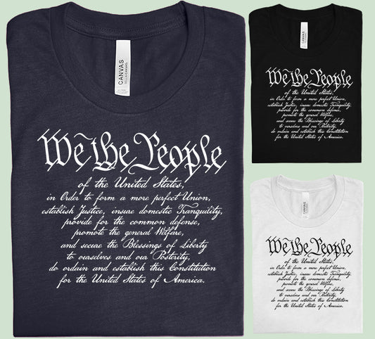 We the People Graphic Tee