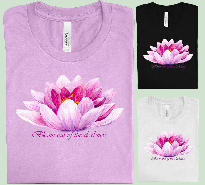 Bloom Out of the Darkness Graphic Tee