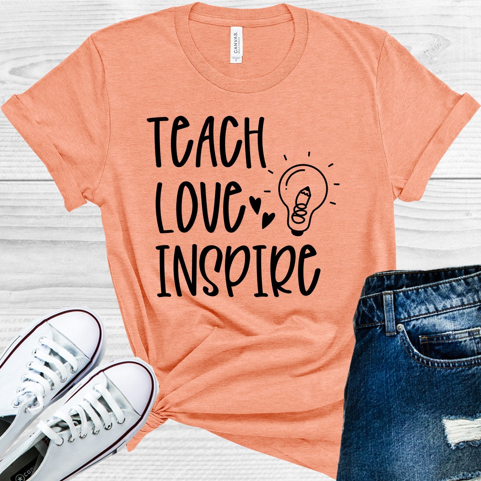 Teach Love Inspire Graphic Tee Graphic Tee