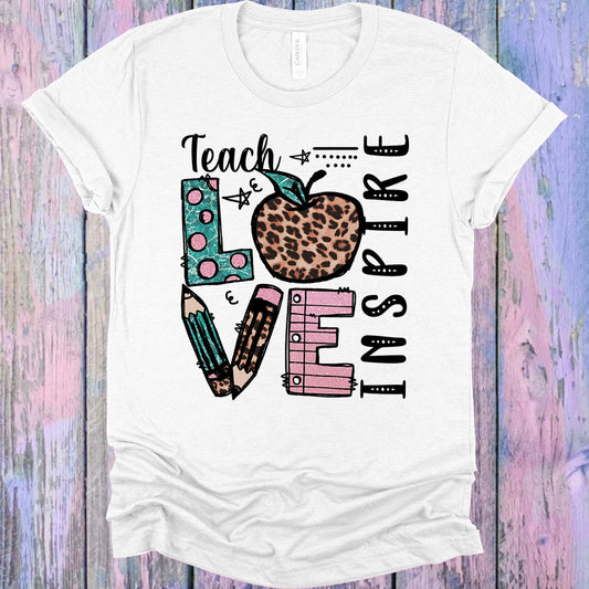 Teach Love Inspire Graphic Tee Graphic Tee