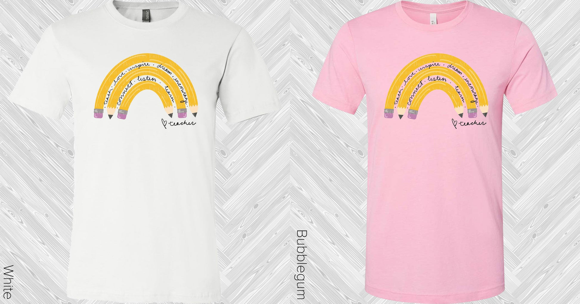 Teacher Rainbow Graphic Tee Graphic Tee