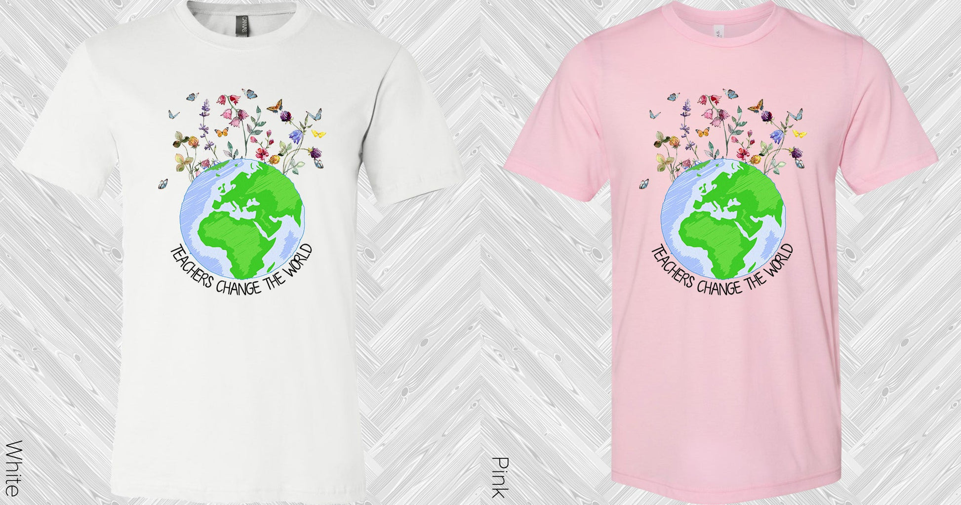 Teachers Change The World Graphic Tee Graphic Tee