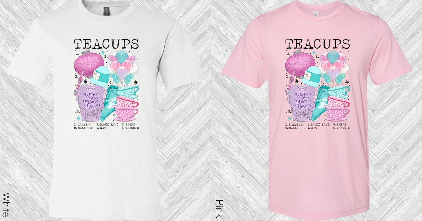 Teacups Graphic Tee Graphic Tee