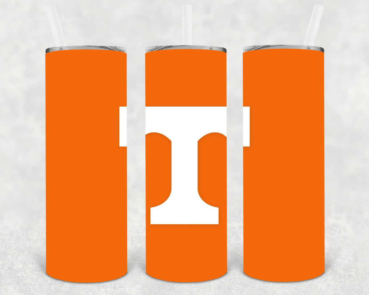 Tennesee Vols 20 Oz Skinny Tumbler