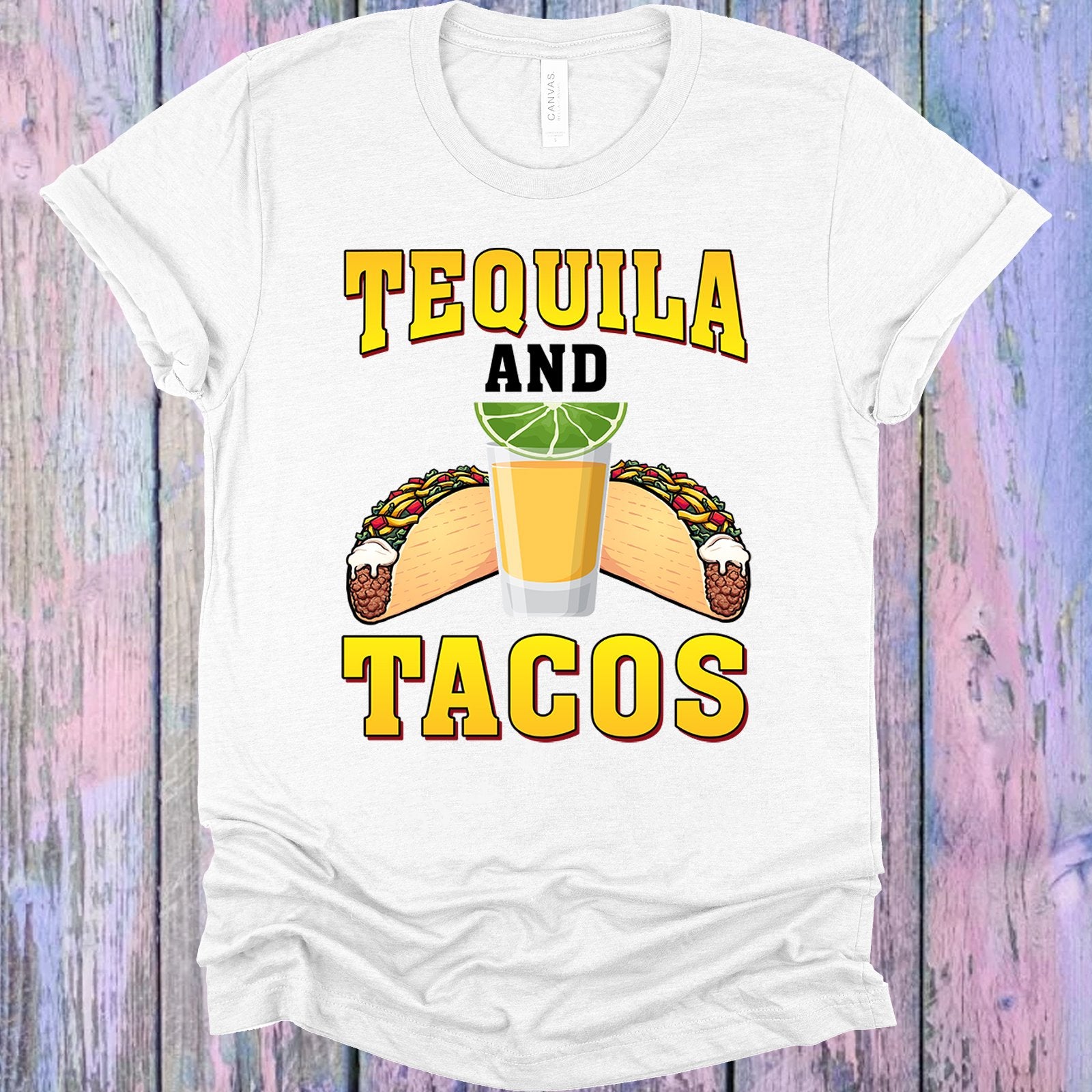 Tequila And Tacos Graphic Tee Graphic Tee