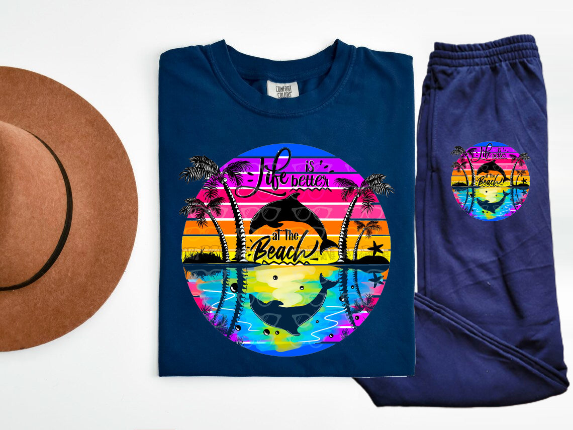 Life Is Better At The Beach Graphic Tee Graphic Tee