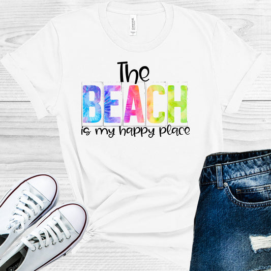 The Beach Is My Happy Place Graphic Tee Graphic Tee