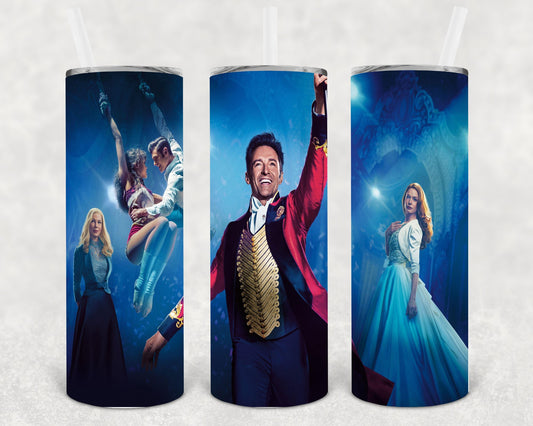 The Greatest Showman 20 Oz Skinny Tumbler