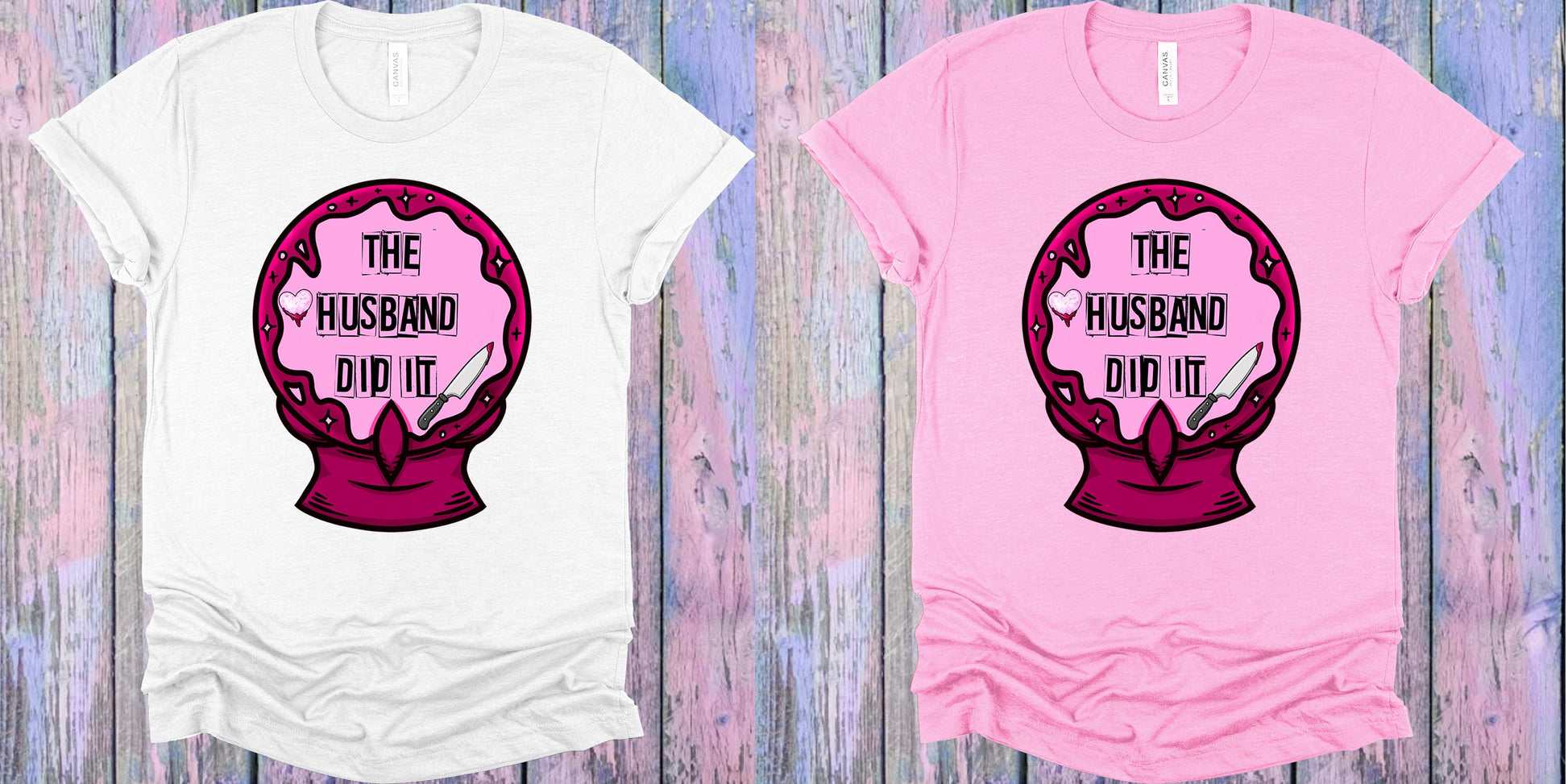 The Husband Did It Graphic Tee Graphic Tee