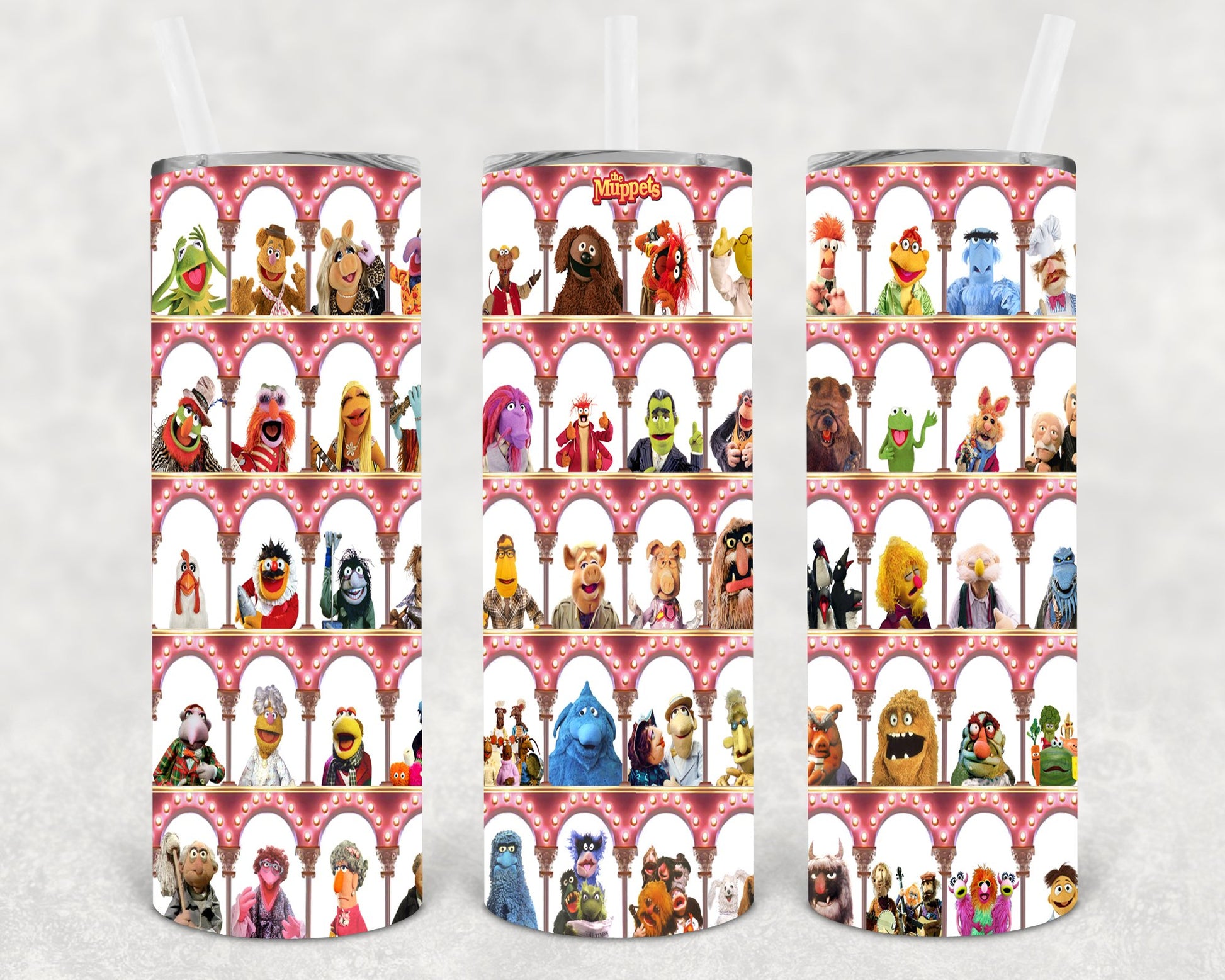 The Muppets 20 Oz Skinny Tumbler