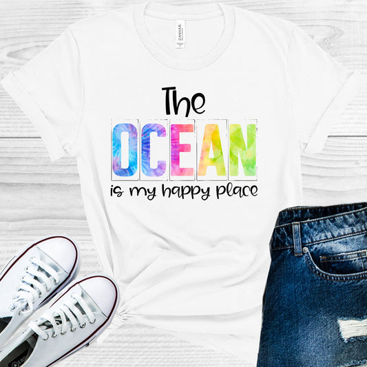 The Ocean Is My Happy Place Graphic Tee Graphic Tee