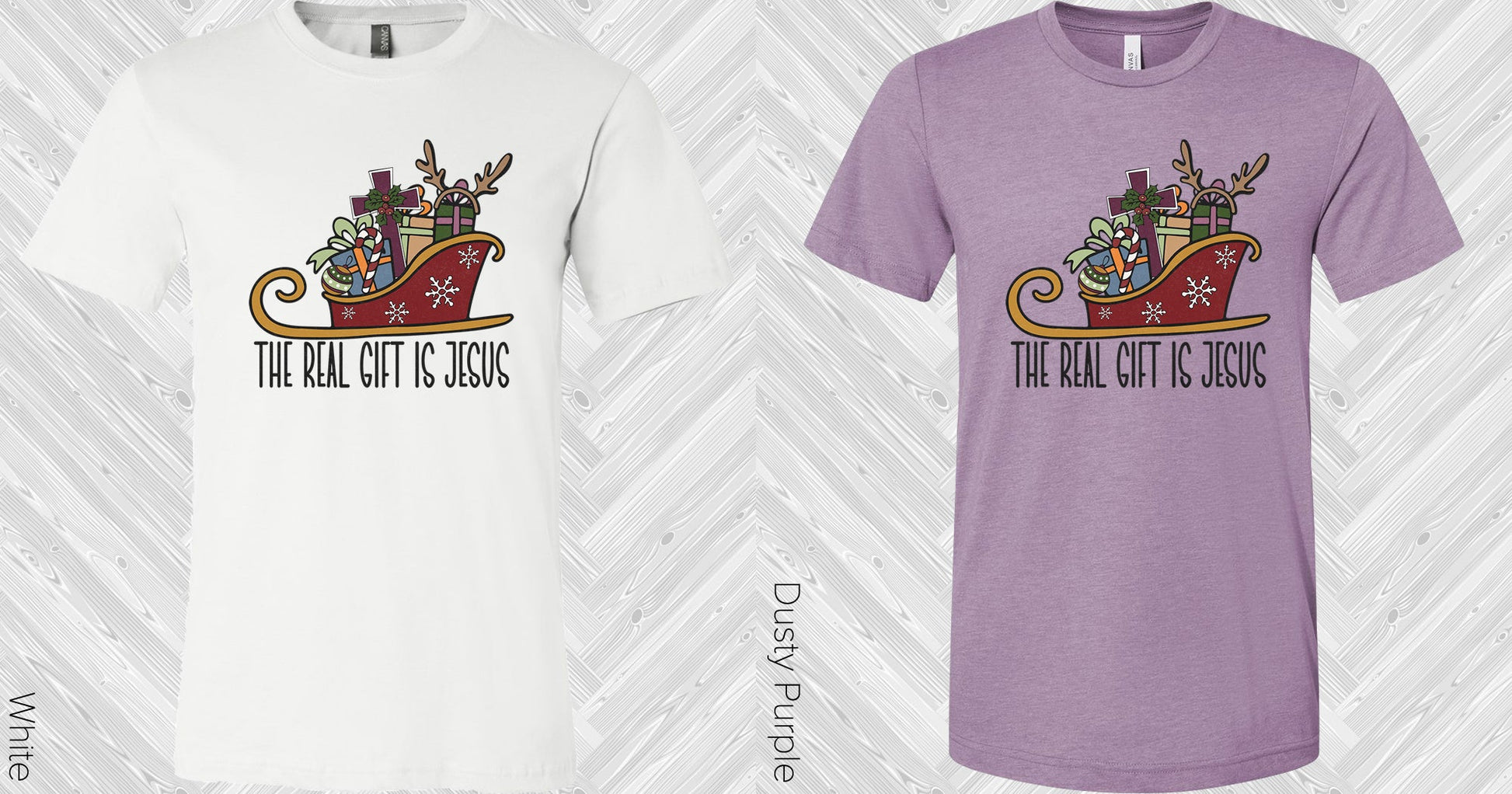 The Real Gift Is Jesus Graphic Tee Graphic Tee