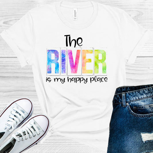 The River Is My Happy Place Graphic Tee Graphic Tee