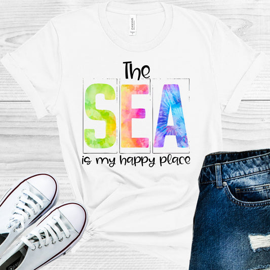 The Sea Is My Happy Place Graphic Tee Graphic Tee