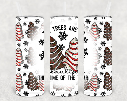 The Trees Are So Beautiful This Time Of Year 20 Oz Skinny Tumbler