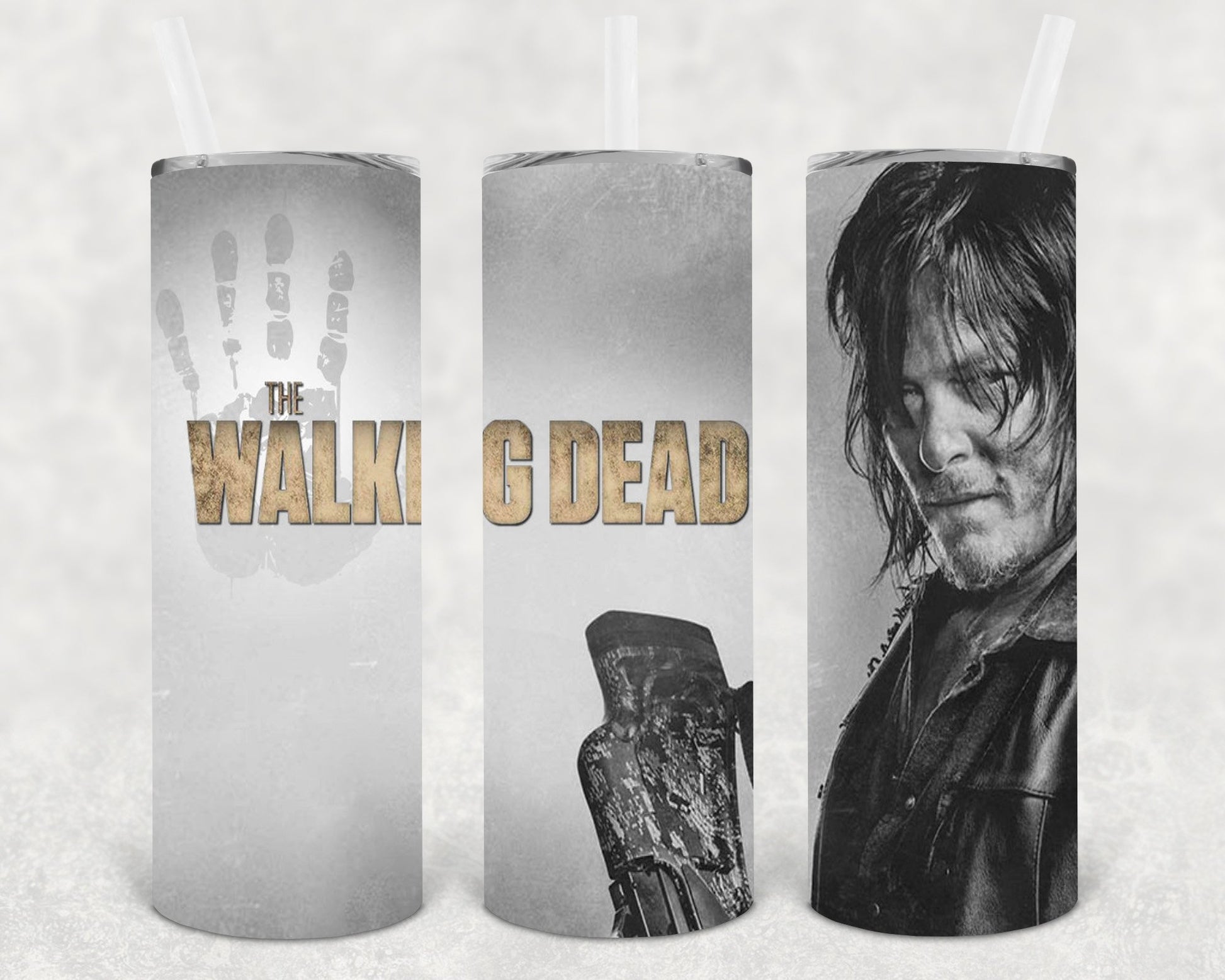 The Walking Dead Daryl 20 Oz Skinny Tumbler