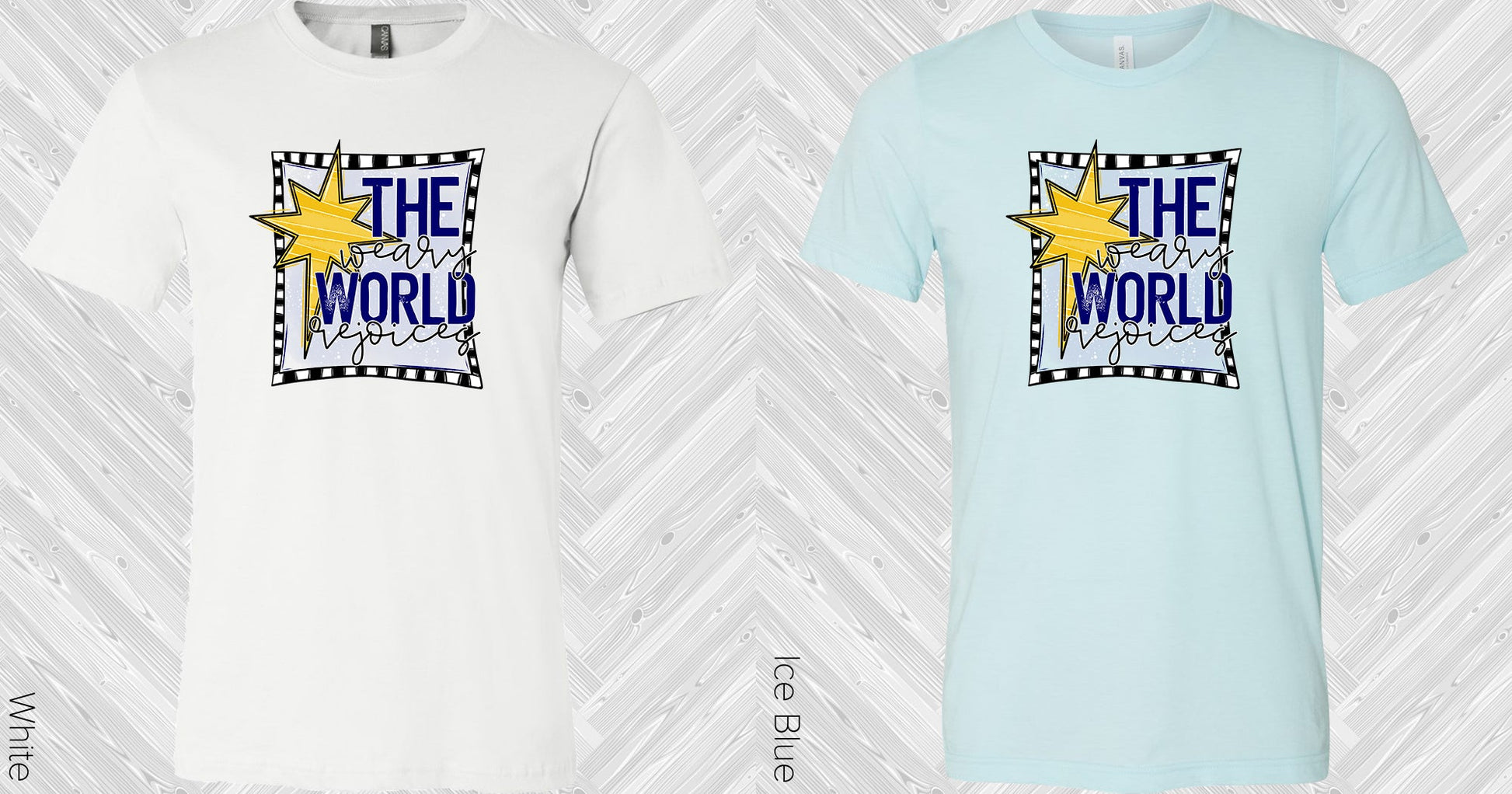 The Weary World Rejoices Graphic Tee Graphic Tee