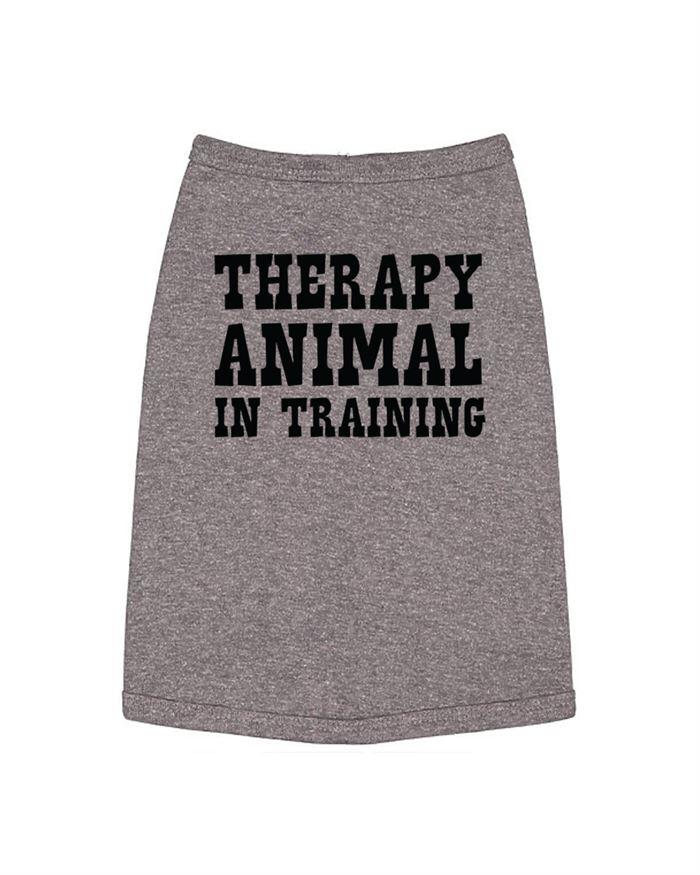 Therapy Animal In Training Dog Shirt