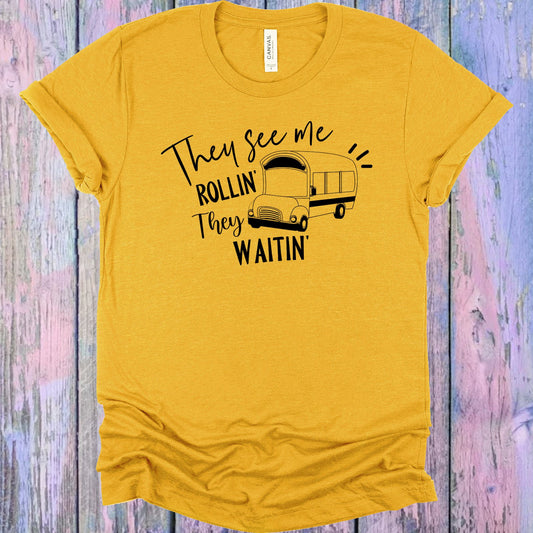 They See Me Rollin Waitin Graphic Tee Graphic Tee