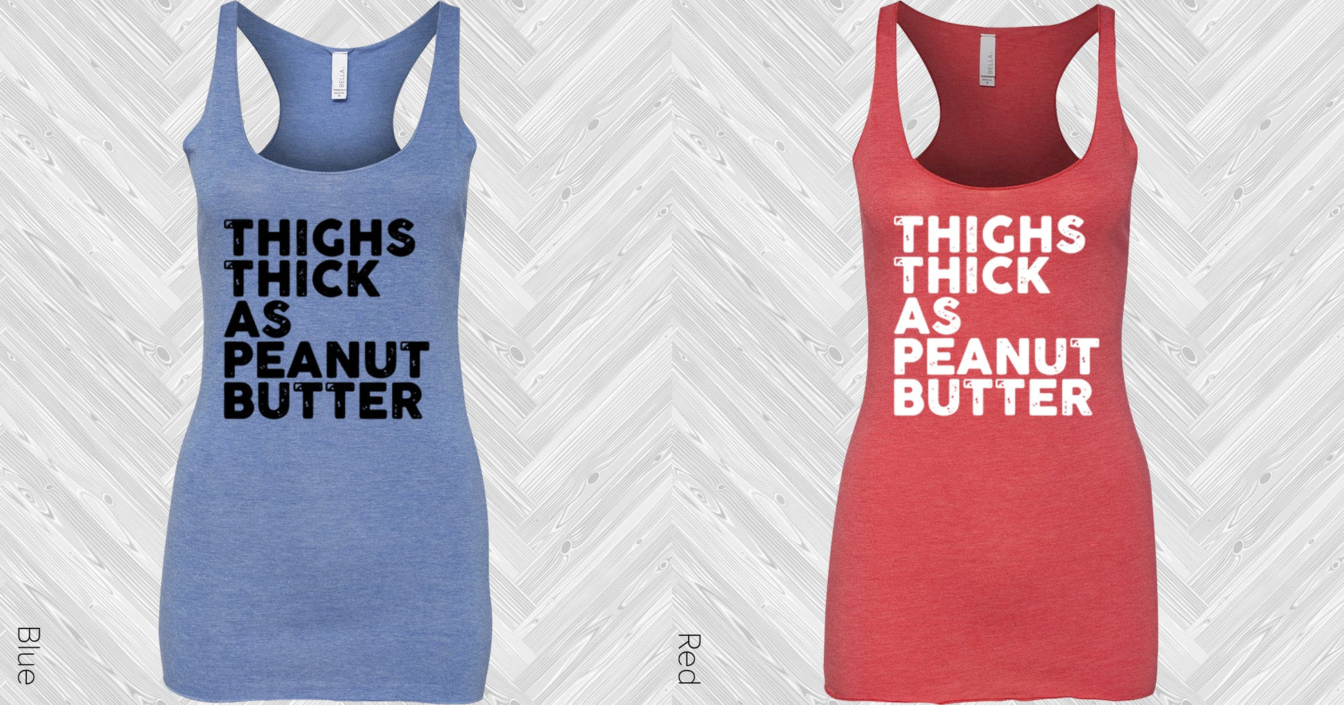 Thighs Thick As Peanut Butter Graphic Tee Graphic Tee