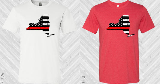 Thin Red Line State Graphic Tee Graphic Tee