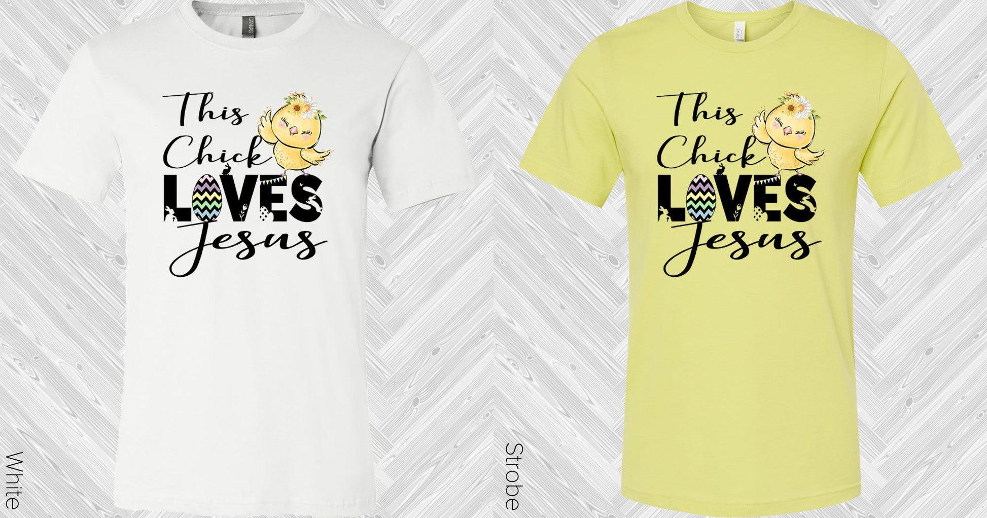This Chick Loves Jesus Graphic Tee Graphic Tee
