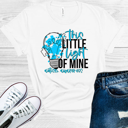 This Little Light Of Mine Autism Awareness Graphic Tee Graphic Tee