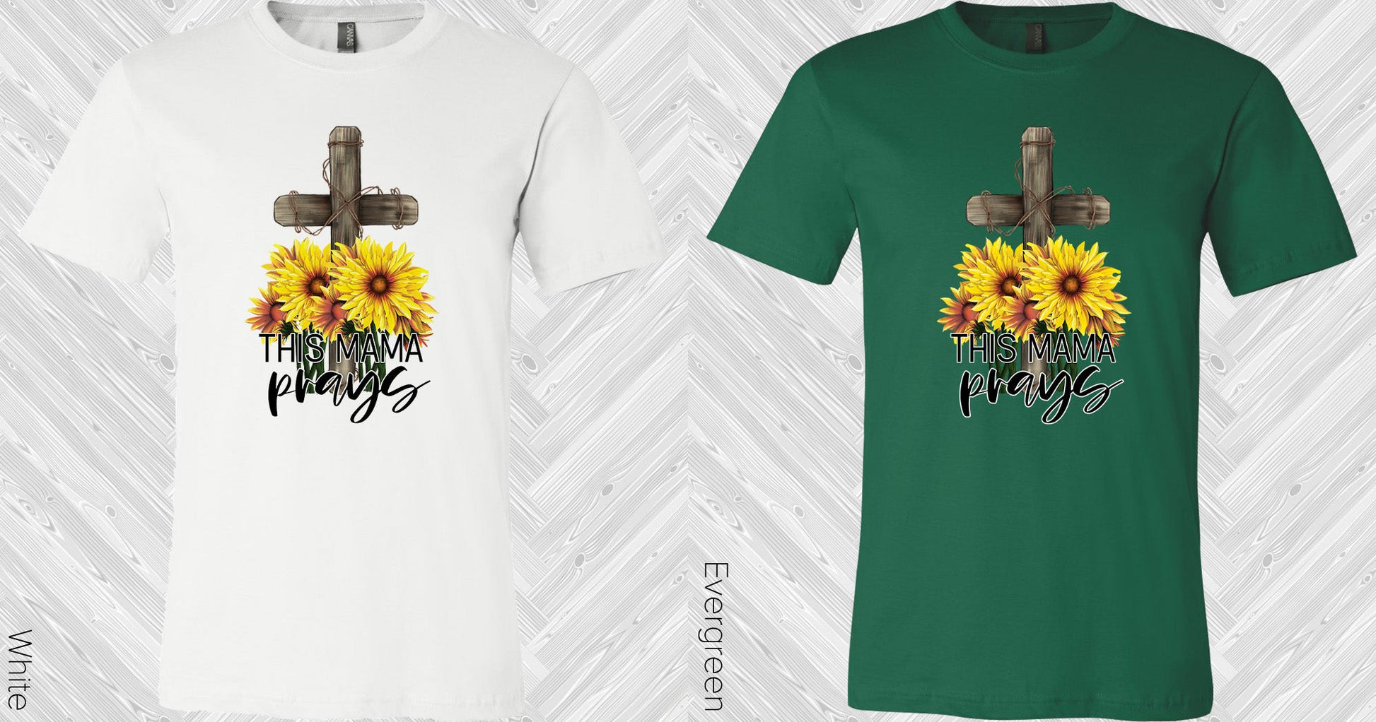 This Mama Prays Graphic Tee Graphic Tee