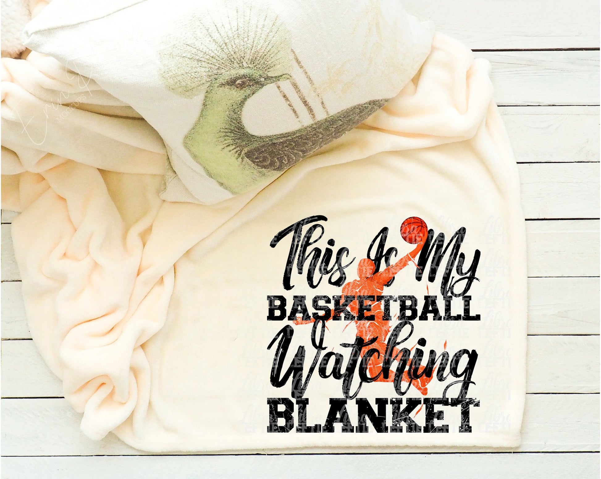 This Is My Basketball Watching Blanket Fleece Throw Blanket