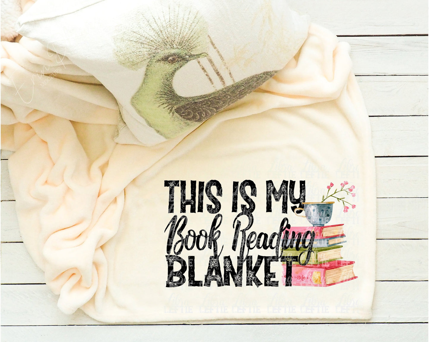 This Is My Book Reading Blanket Fleece Throw Blanket