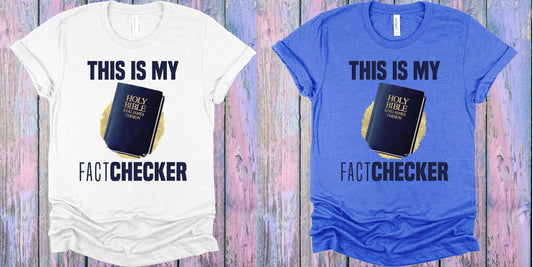 This Is My Fact Checker Graphic Tee Graphic Tee