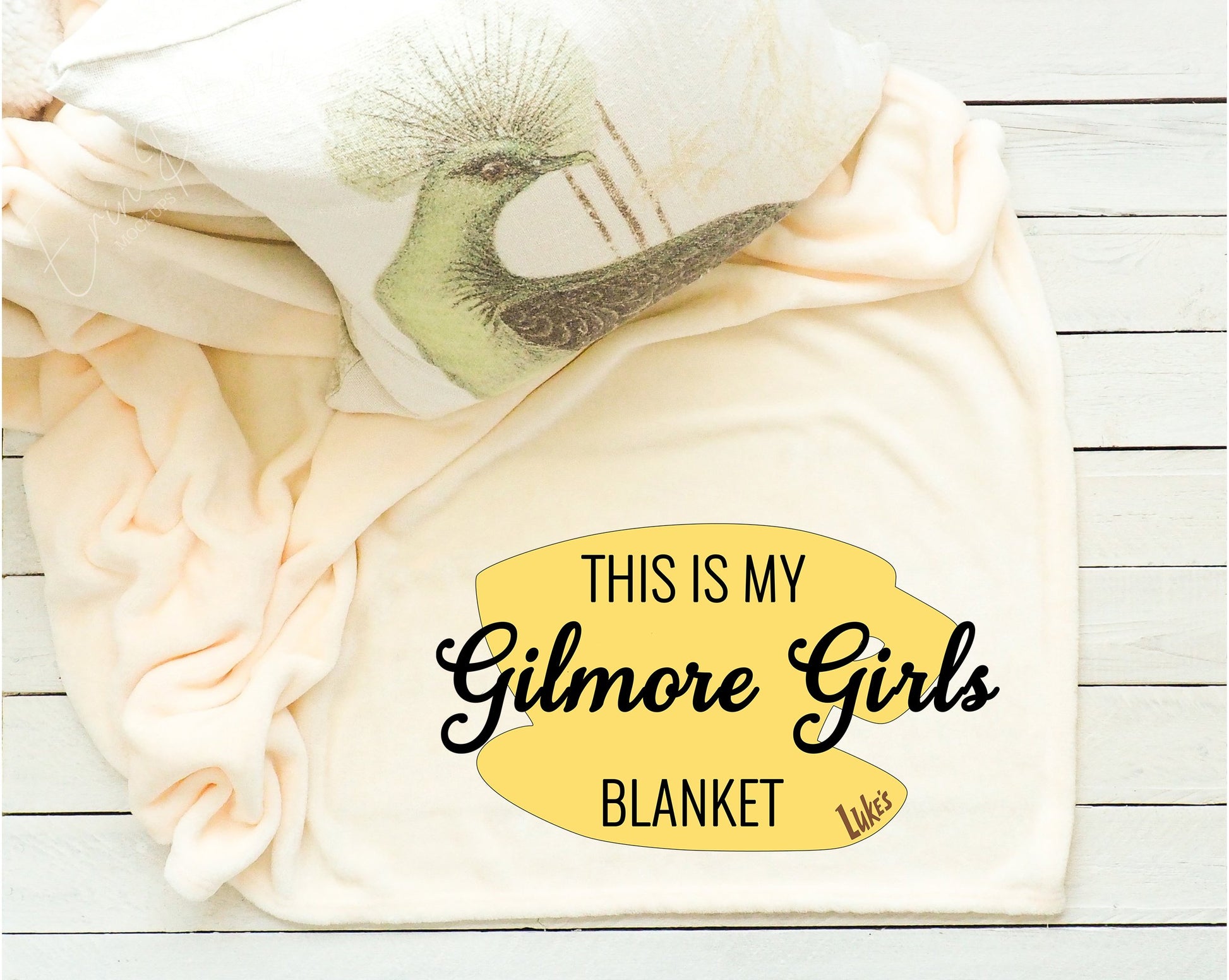 This Is My Gilmore Girls Watching Blanket Fleece Throw Blanket