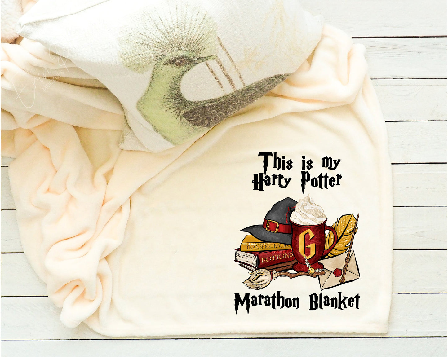 This Is My Harry Potter (Gryffindor) Marathon Blanket Fleece Throw Blanket