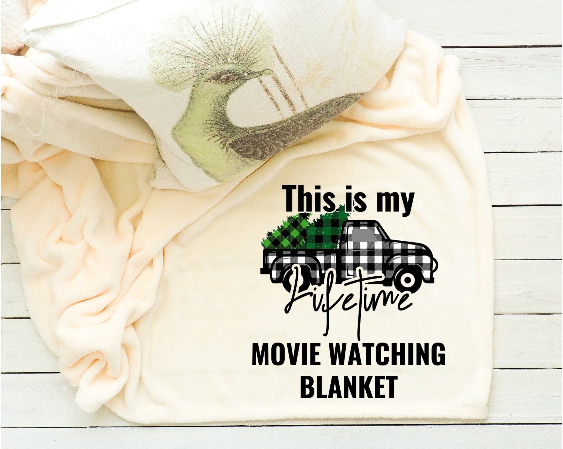 This Is My Lifetime Movie Watching Blanket Fleece Throw Blanket