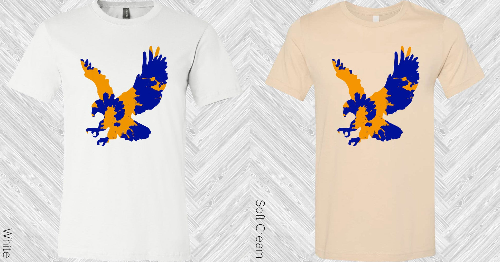 Tie Dye Eagle Graphic Tee Graphic Tee