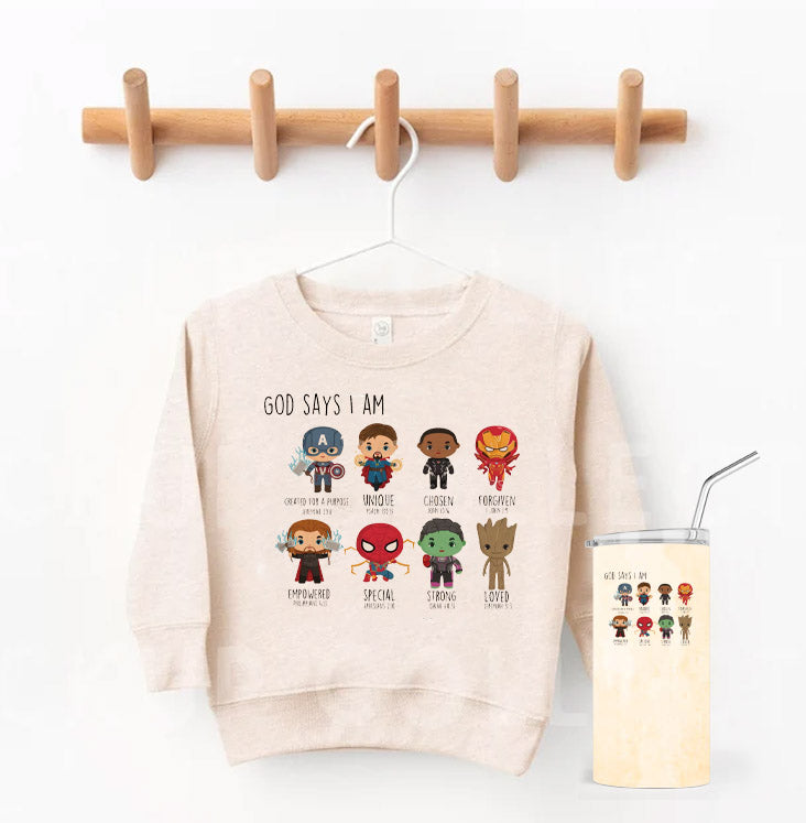 God Says I Am Graphic Tee Graphic Tee