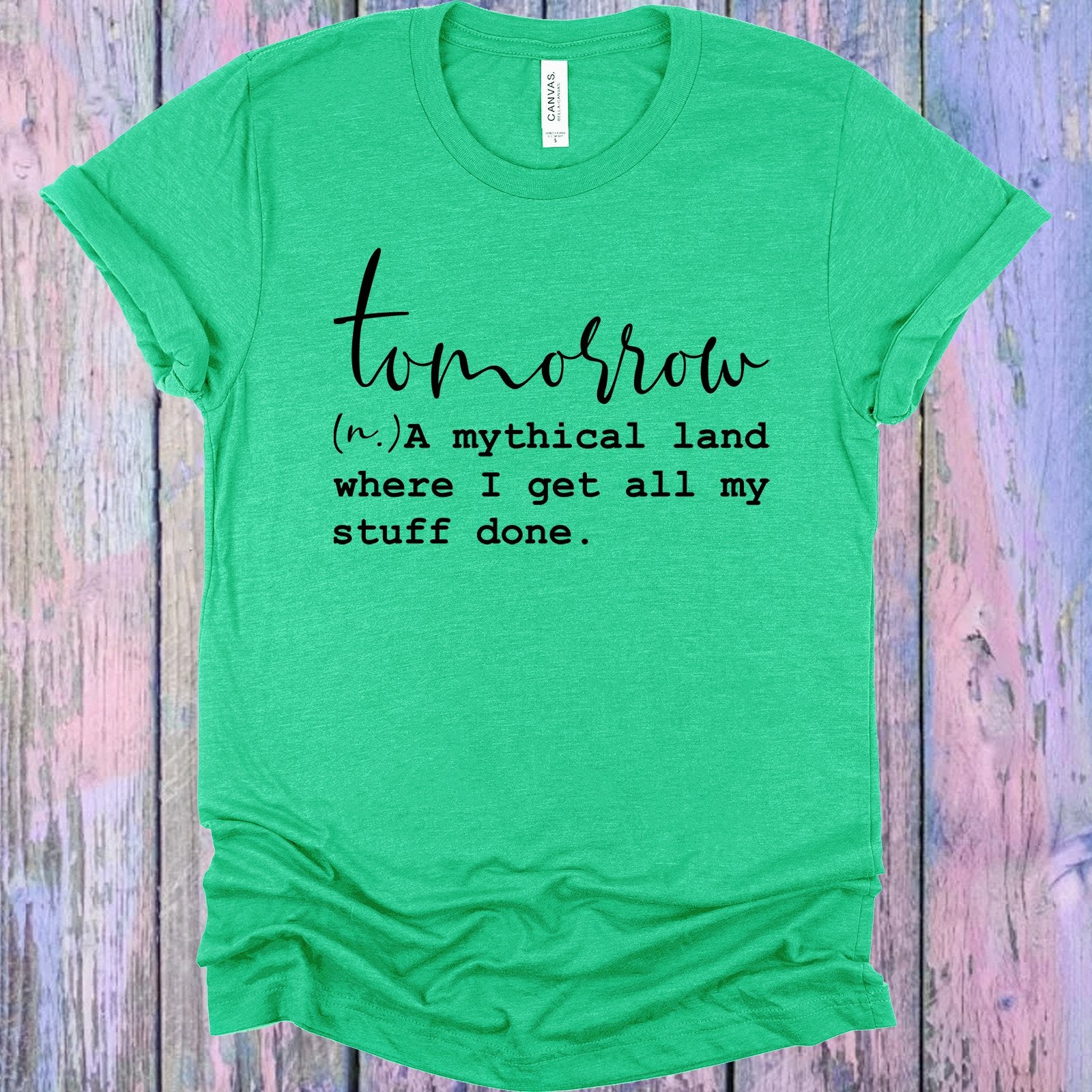 Tomorrow Definition Graphic Tee Graphic Tee